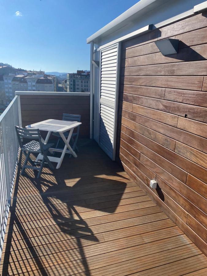 Апартаменты Atico Noa Con Terraza Y Parking Понтеведра Экстерьер фото